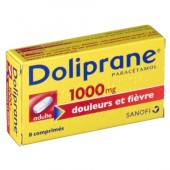 Doliprane 1000 mg 8 comprimés